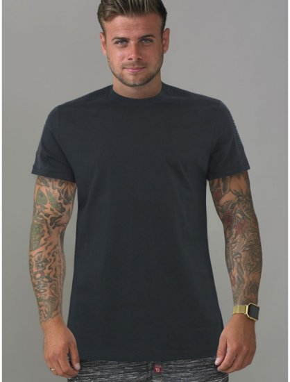 D555 Callum T-shirt Black - Pólók - Nagyméretű pólók - 2XL-14XL