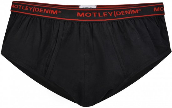 Motley Denim Briefs Black 2-pack - Alsónemű & strandruhák - Nagyméretű Alsónemű 2XL-8XL
