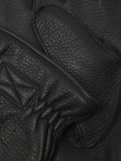 Jack & Jones Wayne Bőrkesztyűk Fekete - Kesztyűk - 