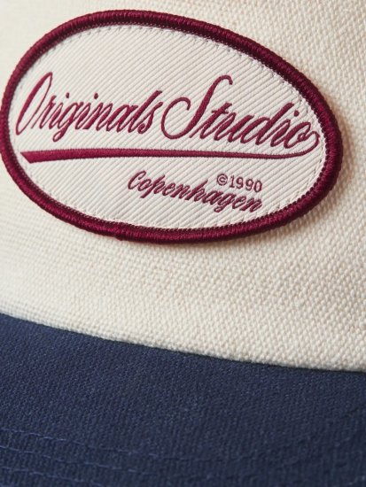 Jack & Jones Loose Norrebro Baseballsapka Bézs - Baseballsapkák - 