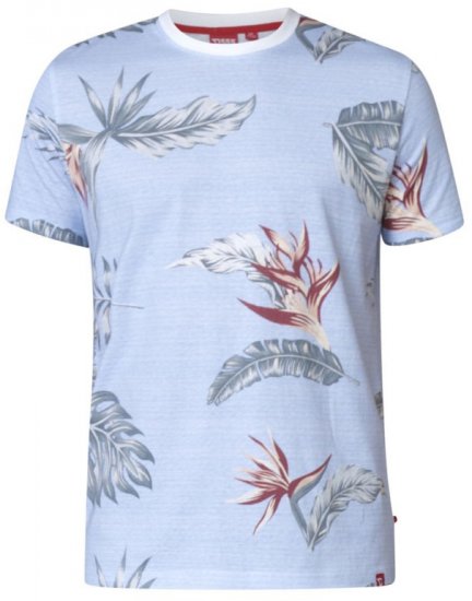 D555 Rufus T-shirt Blue - Pólók - Nagyméretű pólók - 2XL-14XL