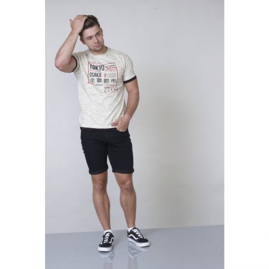 D555 Merlin T-shirt Grey - Pólók - Nagyméretű pólók - 2XL-14XL