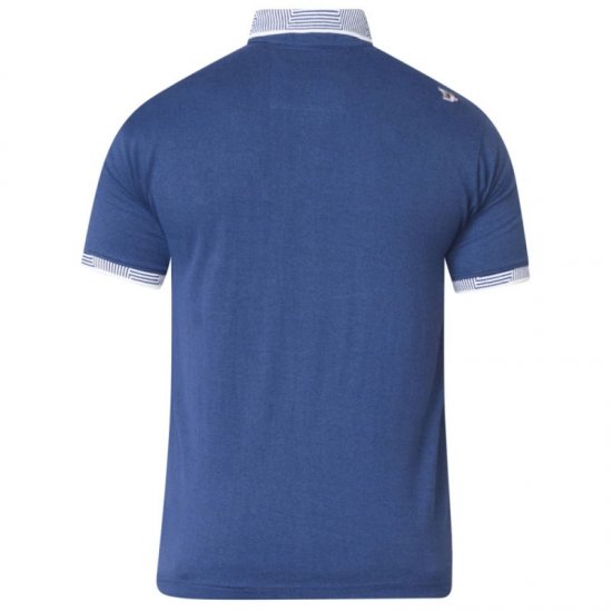 D555 George Polo Navy - Pólóingek - Galléros Pólók 2XL-8XL - Pólóingek 2XL-8XL