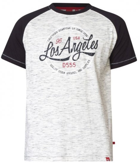 D555 Judson T-shirt Grey - Pólók - Nagyméretű pólók - 2XL-14XL