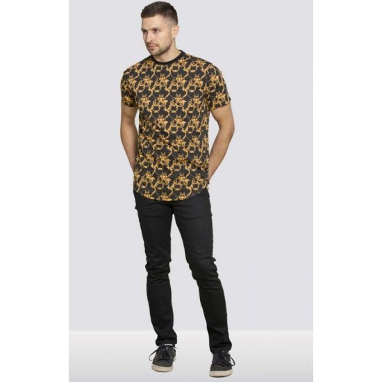 D555 Dave Couture T-shirt Black - Pólók - Nagyméretű pólók - 2XL-14XL