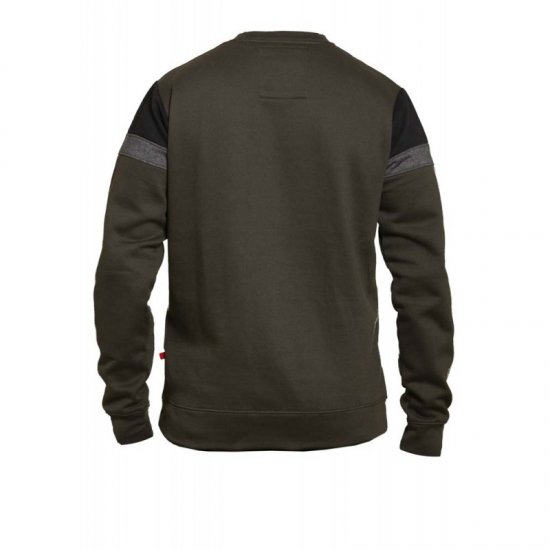 D555 Clermont Sweatshirt Khaki - Pulóverek & kapucnis pulóverek - Pulóverek & Kapucnis pulóver 2XL-12XL