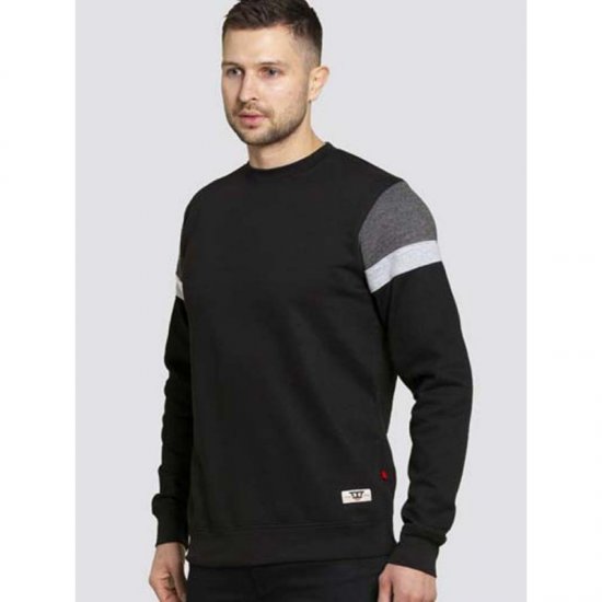 D555 Clermont Sweatshirt Black - Pulóverek & kapucnis pulóverek - Pulóverek & Kapucnis pulóver 2XL-12XL