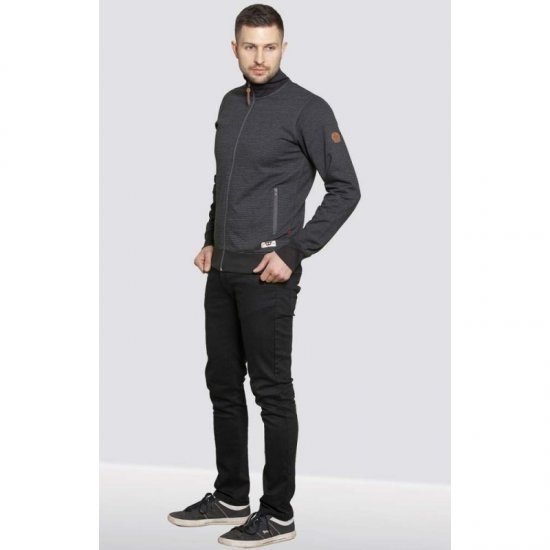 D555 Buxton Full Zip Sweatshirt Black - Pulóverek & kapucnis pulóverek - Pulóverek & Kapucnis pulóver 2XL-12XL