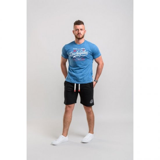 D555 Shelton T-shirt Blue - Pólók - Nagyméretű pólók - 2XL-14XL