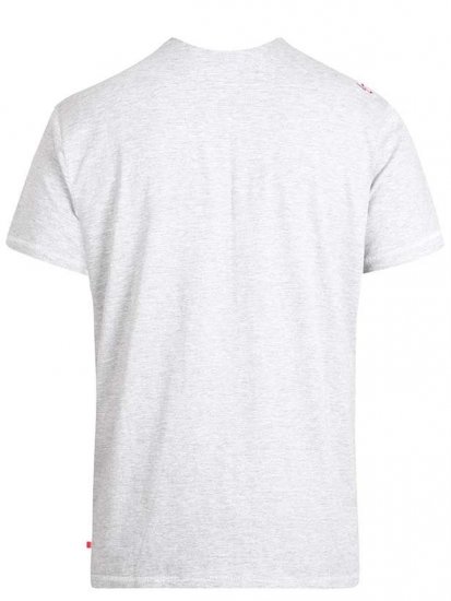 D555 Jenson T-shirt Grey - Pólók - Nagyméretű pólók - 2XL-14XL