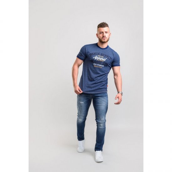 D555 Kody T-shirt Navy - Pólók - Nagyméretű pólók - 2XL-14XL