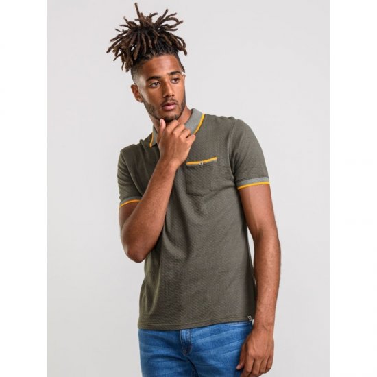 D555 Marshall Polo Khaki - Pólóingek - Galléros Pólók 2XL-8XL - Pólóingek 2XL-8XL