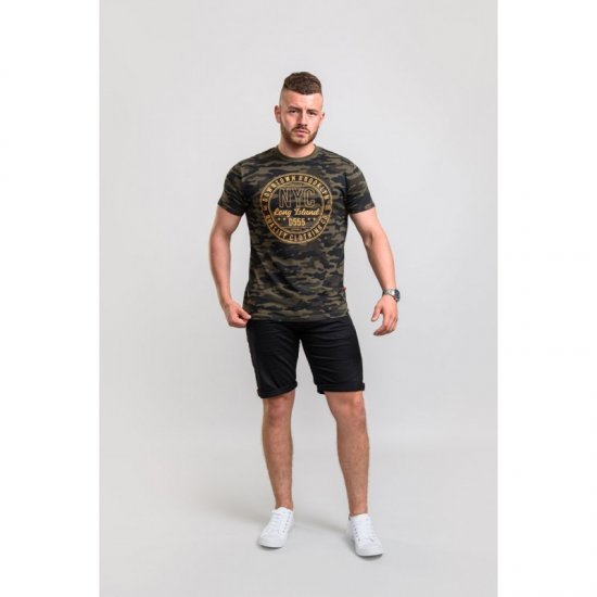 D555 Thompson T-shirt Jungle Camo - Pólók - Nagyméretű pólók - 2XL-14XL