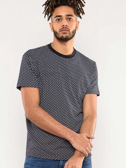 D555 Canton T-shirt Navy - Pólók - Nagyméretű pólók - 2XL-14XL