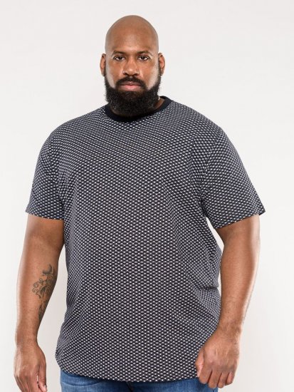 D555 Canton T-shirt Navy - Pólók - Nagyméretű pólók - 2XL-14XL