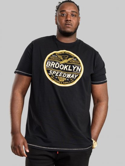 D555 Wadebridge Speedway Printed T-Shirt - Pólók - Nagyméretű pólók - 2XL-14XL