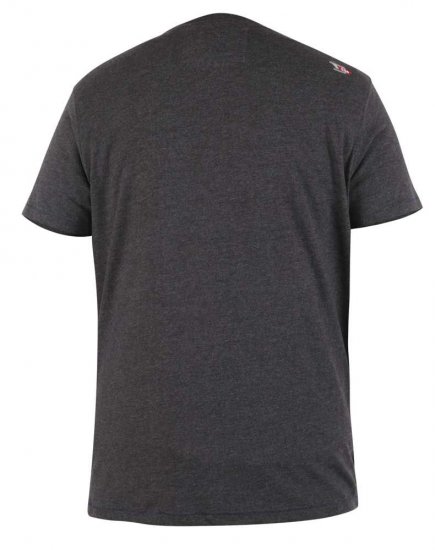 D555 Hemford Printed T-Shirt - Pólók - Nagyméretű pólók - 2XL-14XL