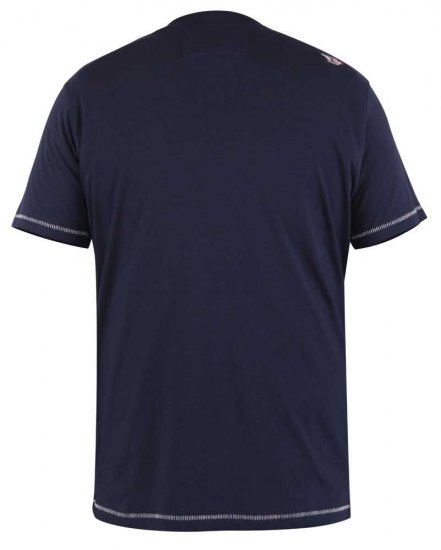 D555 Dartmoor Built On Beer Printed T-Shirt - Pólók - Nagyméretű pólók - 2XL-14XL