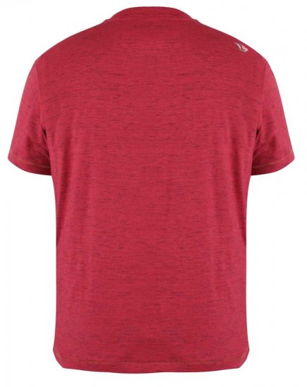 D555 Lettaford Printed T-shirt - Pólók - Nagyméretű pólók - 2XL-14XL