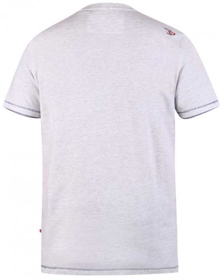 D555 LANGDON Printed T-Shirt - Pólók - Nagyméretű pólók - 2XL-14XL