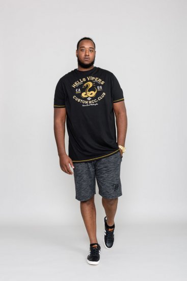 D555 WOOTON Printed T-Shirt - Pólók - Nagyméretű pólók - 2XL-14XL