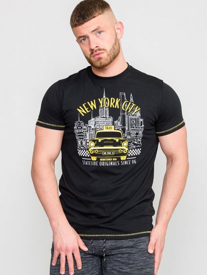 D555 WINGMORE Printed T-Shirt - Pólók - Nagyméretű pólók - 2XL-14XL