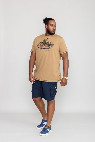 D555 RAMSGATE Printed T-Shirt - Pólók - Nagyméretű pólók - 2XL-14XL