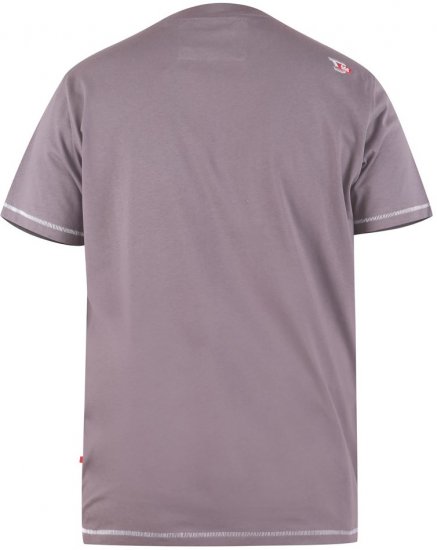 D555 BARMING Printed T-Shirt - Pólók - Nagyméretű pólók - 2XL-14XL