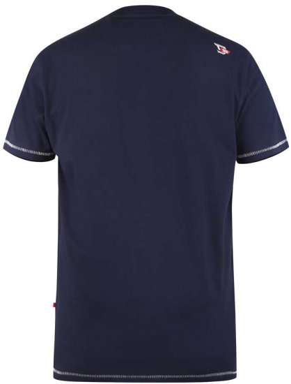 D555 PICKEMHAM Printed T-Shirt - Pólók - Nagyméretű pólók - 2XL-14XL