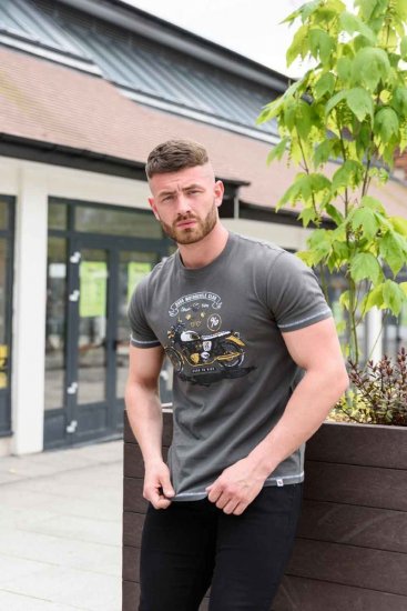 D555 BEXLEYHEATH Motorcycle Club T-Shirt - Pólók - Nagyméretű pólók - 2XL-14XL