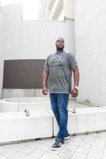 D555 BEXLEYHEATH Motorcycle Club T-Shirt - Pólók - Nagyméretű pólók - 2XL-14XL