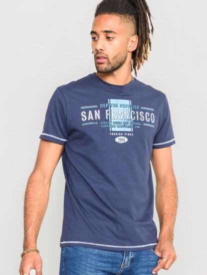 D555 WANSTEAD San Francisco T-Shirt - Pólók - Nagyméretű pólók - 2XL-14XL