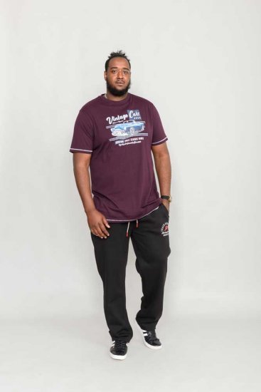 D555 BUCKHURST Vintage Cars T-Shirt - Pólók - Nagyméretű pólók - 2XL-14XL