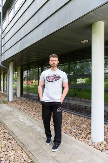 D555 LOUGHTON Old School Car T-Shirt - Pólók - Nagyméretű pólók - 2XL-14XL