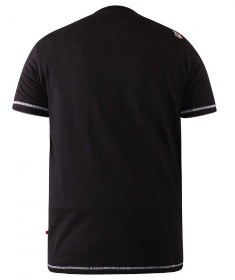 D555 BRICKET Camo Brooklyn T-Shirt - Pólók - Nagyméretű pólók - 2XL-14XL