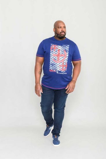 D555 GOAL Coming Home Football T-Shirt - Pólók - Nagyméretű pólók - 2XL-14XL