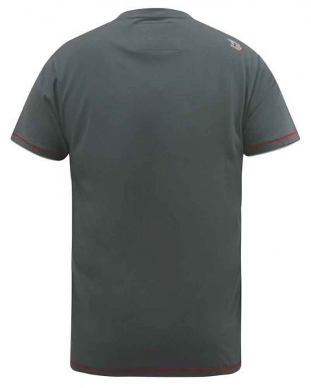 D555 Cobbler Nyc Birdseye Map Printed T-Shirt - Pólók - Nagyméretű pólók - 2XL-14XL