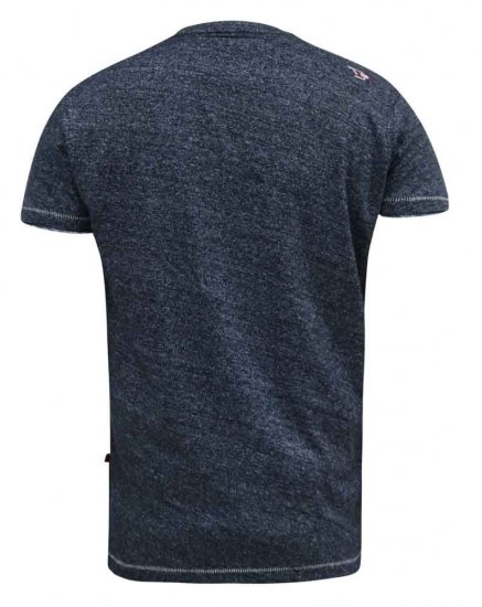 D555 Upton Hawaii Leaf Printed T-Shirt - Pólók - Nagyméretű pólók - 2XL-14XL