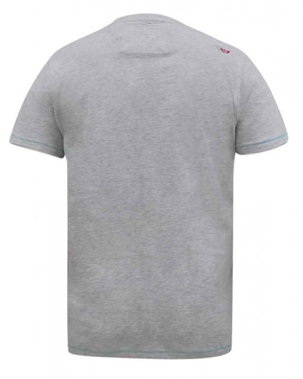 D555 Trafford Bike Photo Printed T-Shirt White - Pólók - Nagyméretű pólók - 2XL-14XL