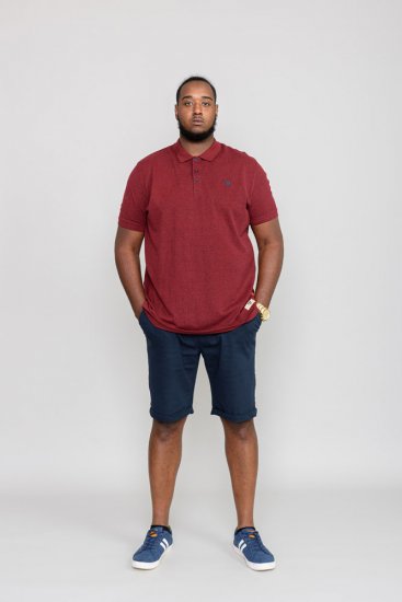 D555 WINCHESTER Red Polo Shirt - Pólóingek - Galléros Pólók 2XL-8XL - Pólóingek 2XL-8XL