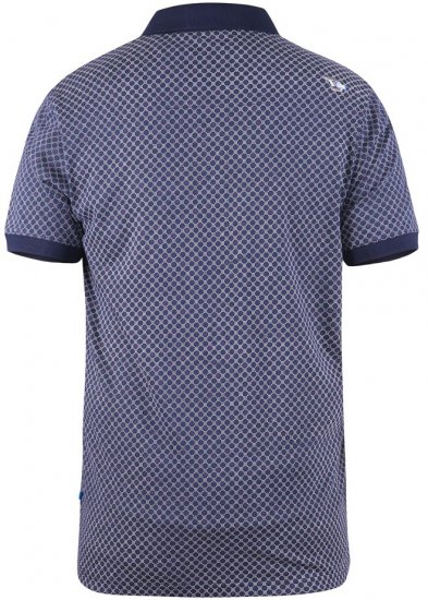 D555 AXFORD Print Polo Shirt - Pólóingek - Galléros Pólók 2XL-8XL - Pólóingek 2XL-8XL