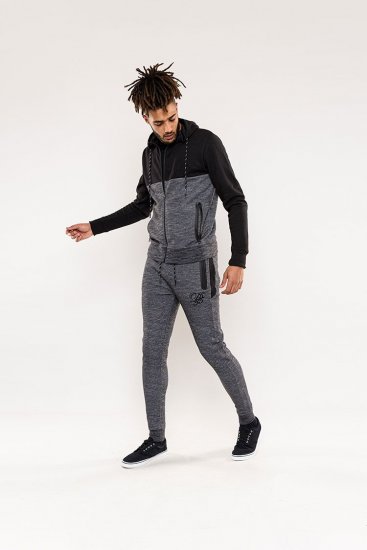 D555 Finnley Couture Hoody With Chest Embroidery Black - Pulóverek & kapucnis pulóverek - Pulóverek & Kapucnis pulóver 2XL-12XL