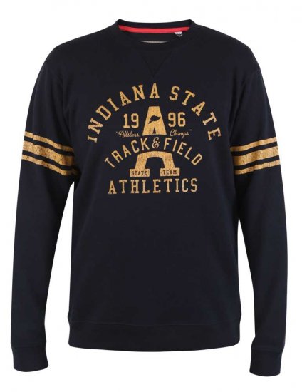 D555 Charlestown Navy Sweatshirt - Pulóverek & kapucnis pulóverek - Pulóverek & Kapucnis pulóver 2XL-12XL