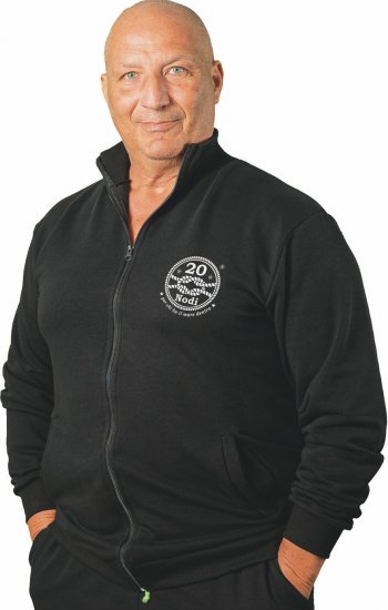 20 Nodi Grecale Gym Jacket Black - Pulóverek & kapucnis pulóverek - Pulóverek & Kapucnis pulóver 2XL-12XL