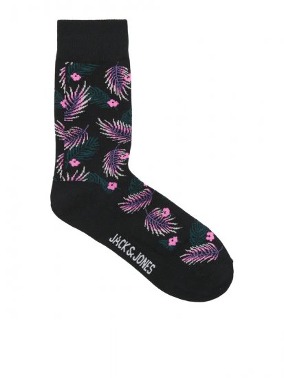 Jack & Jones Pineapple Skulls Zoknik Fekete 3-pack - Alsónemű & strandruhák - Nagyméretű Alsónemű 2XL-8XL