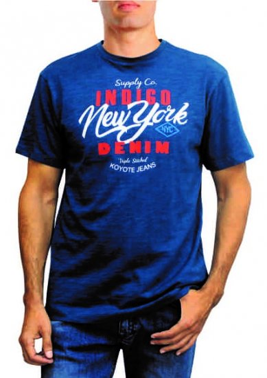 Forestal 701243E T-shirt Blue - Pólók - Nagyméretű pólók - 2XL-14XL
