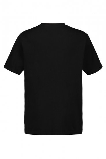 JP1880 702415 V-nyakú póló Fekete - Pólók - Nagyméretű pólók - 2XL-14XL