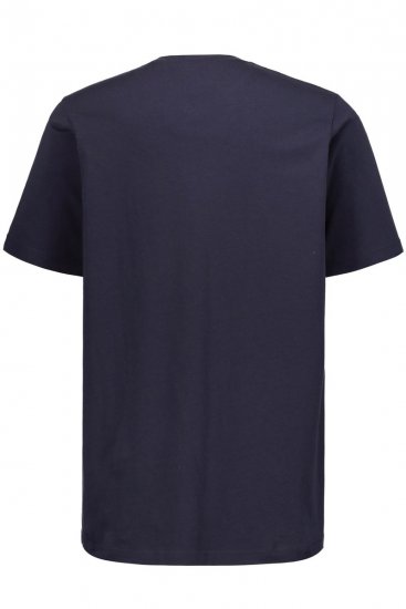 JP1880 702415 V-nyakú póló Sötétkék - Pólók - Nagyméretű pólók - 2XL-14XL