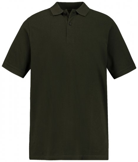 JP1880 702560 Galléros póló Sötét oliva - Pólóingek - Galléros Pólók 2XL-8XL - Pólóingek 2XL-8XL