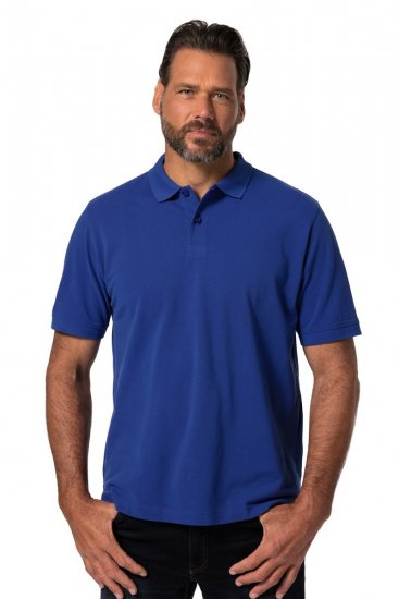 JP1880 702560 Galléros póló Zafírkék - Pólóingek - Galléros Pólók 2XL-8XL - Pólóingek 2XL-8XL